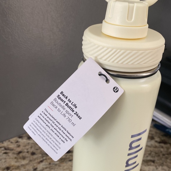 Back to Life Sport Bottle 24oz
Straw Lid. Color bone - Picture 3 of 4